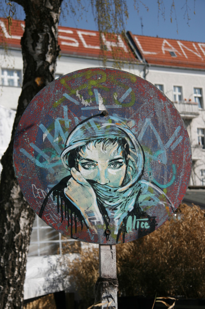 Undercover: Street Art by AliCé (Alice Pasquini) in Berlin