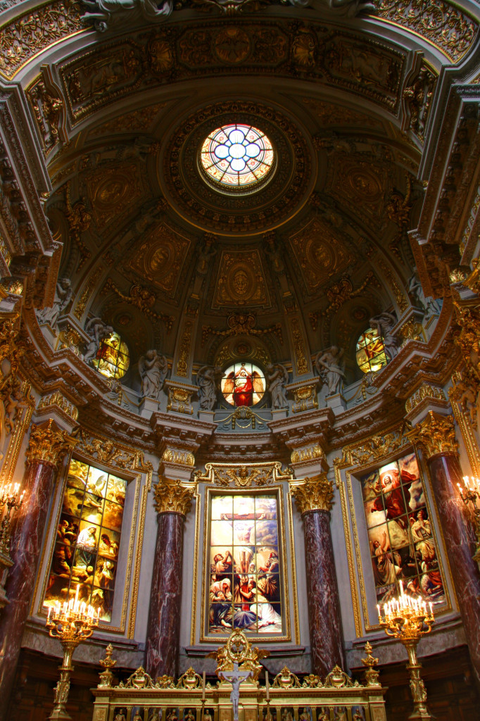 The Altar and Chancel in the Berliner Dom (Berlin Cathedral)