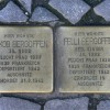 Stolpersteine 19: In memory of Jakob Bergoffen and Felli Bergoffen (Entrance to Die Hackesche Höfe - Sophienstrasse 6) in Berlin