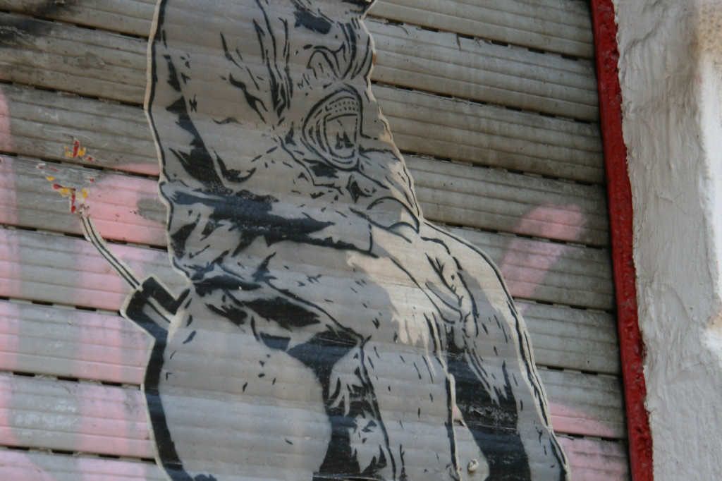 Bomb The World: Street Art by ALIAS in Berlin