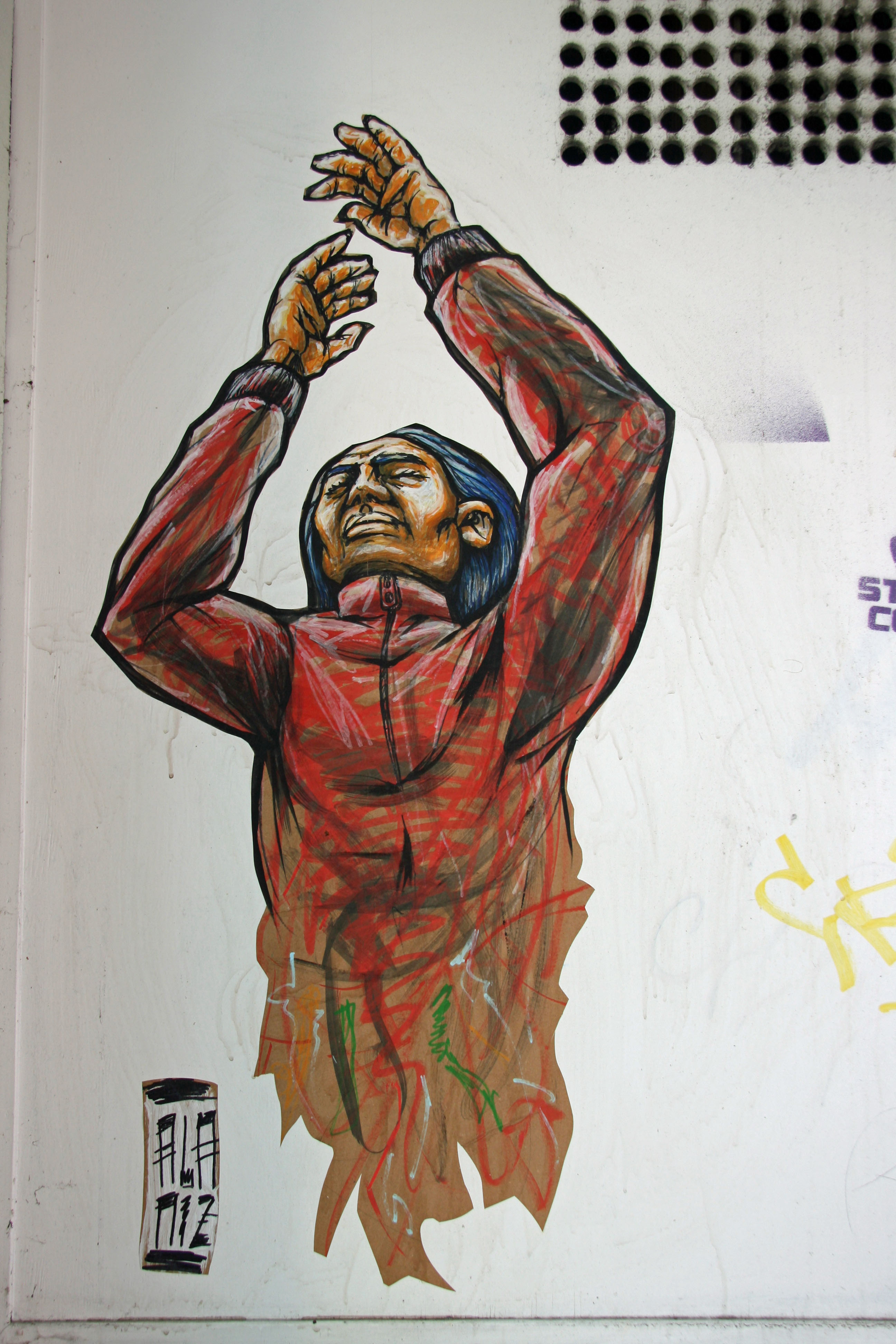 Freedom - Street Art by ALANIZ in Berlin