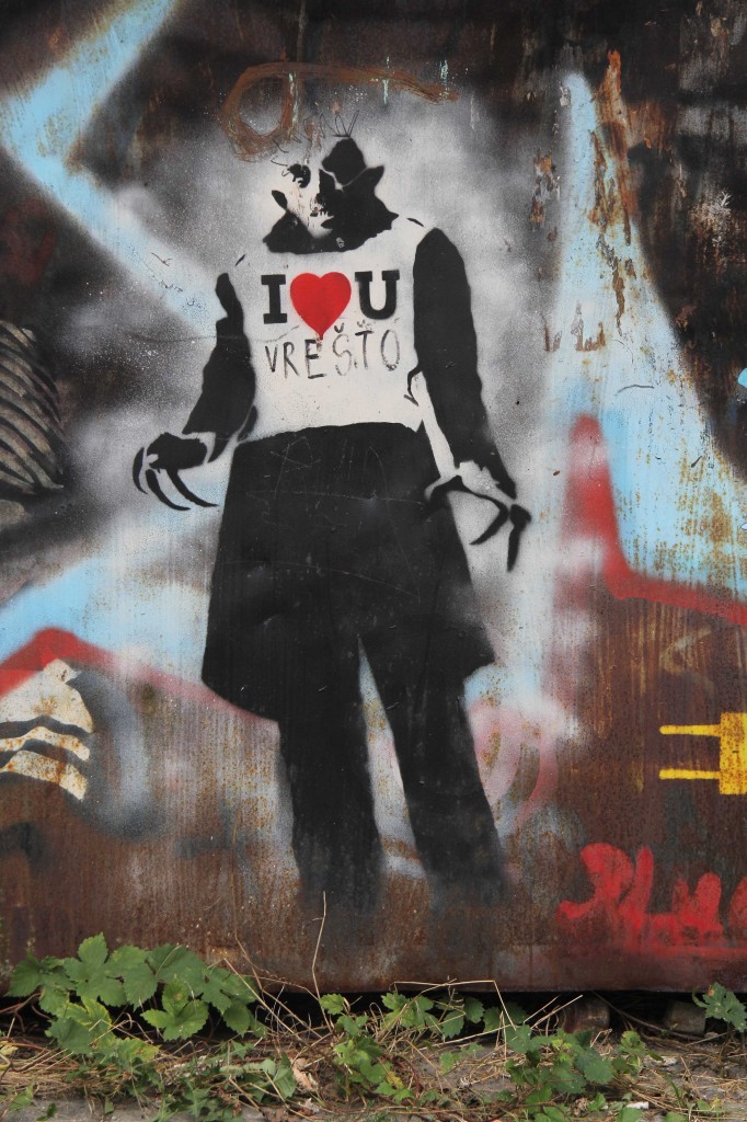 I <3 U (Don't Be Scared): Street Art by Unknown Artist in Berlin