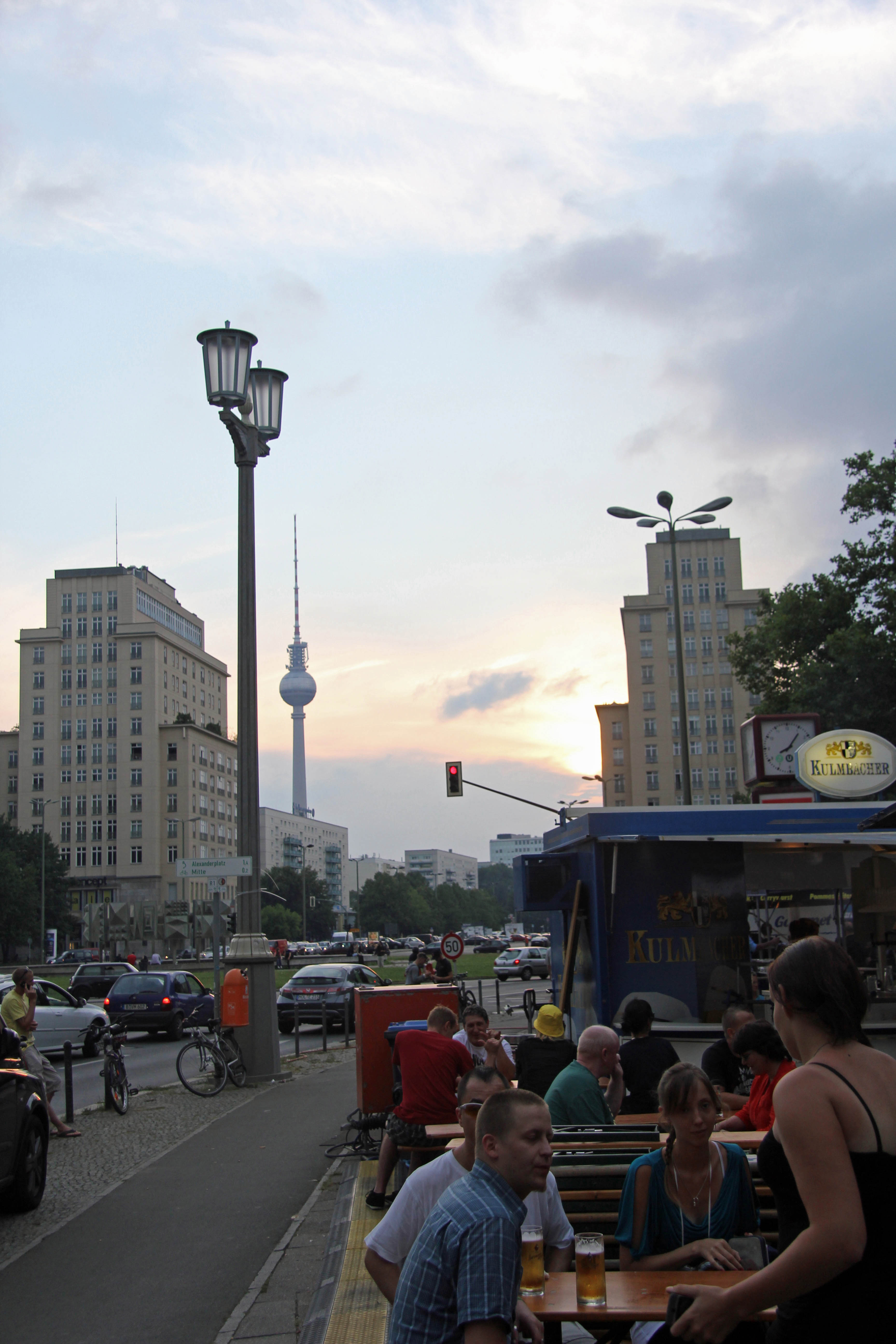 Strausberger Platz during the International Berlin Beer Festival (Internationales Berliner Bierfestival)