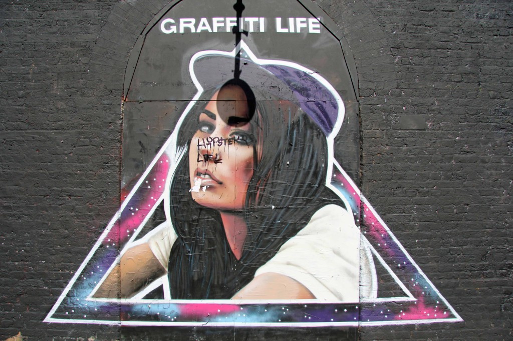 Girl: Street Art by Graffiti Life in London