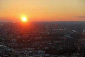 Berlin From Above: The Sunset From The Fernsehturm