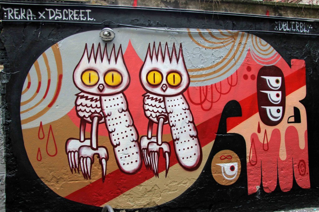 Dbltrbl - Street Art by Reka x Dscreet in Berlin