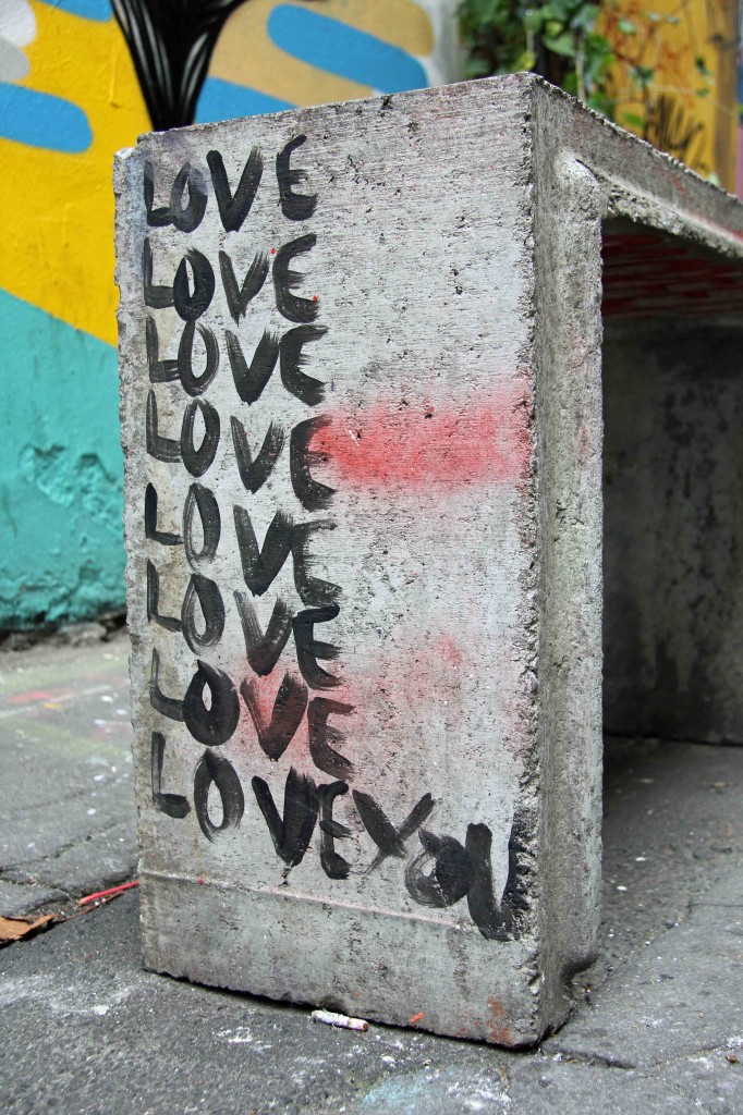 Whole Lotta Love - Street Art by Unknown Artist in Berlin