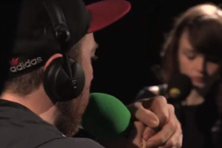 CHVRCHES - We Sink (screenshot from BBC Radio 1 session)