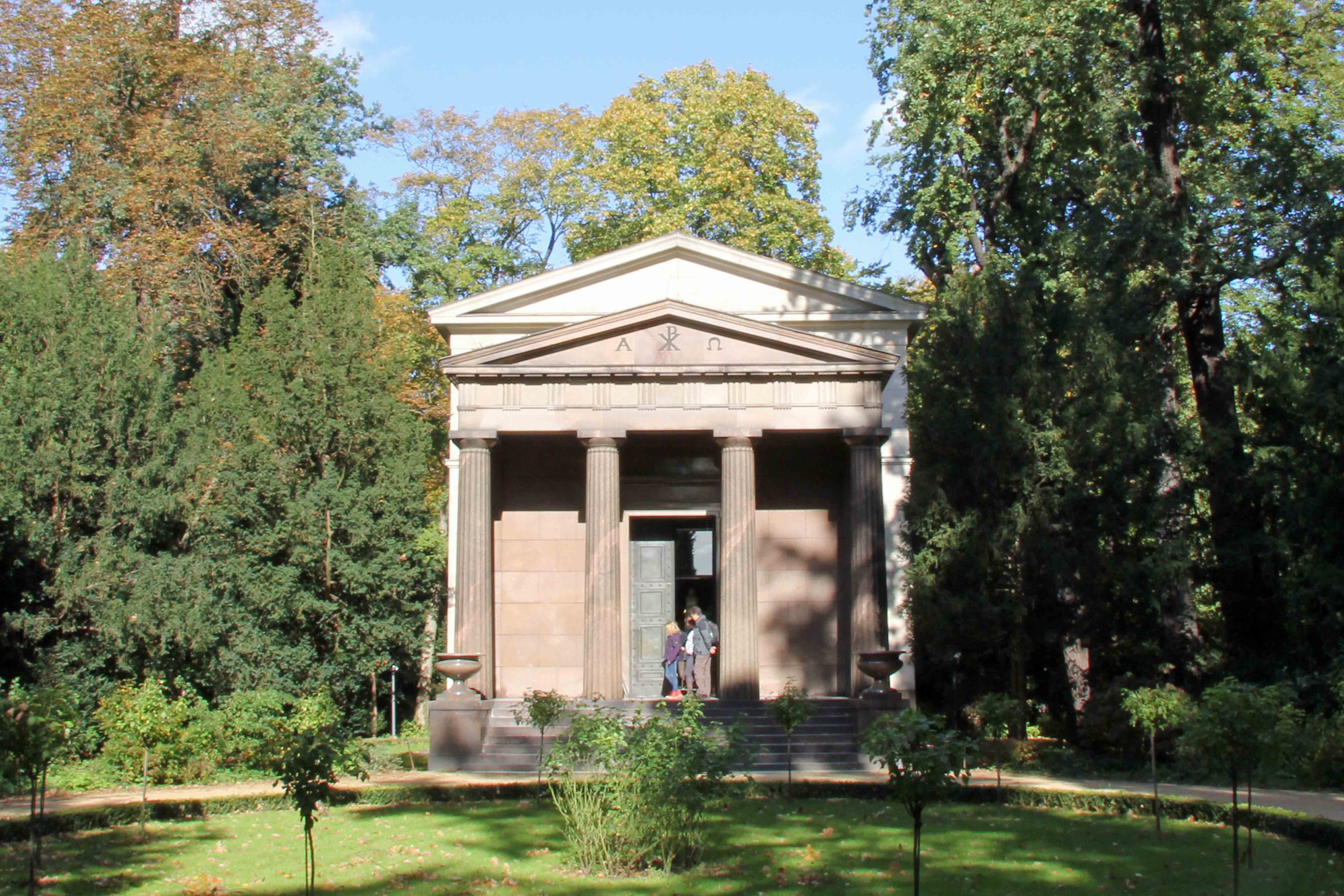 The Mausoleum in The Palace Gardens of Schloss Charlottenburg in Berlin