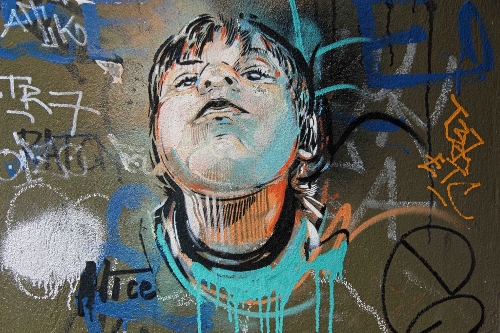A Little Angel - Street Art by AliCé in Berlin