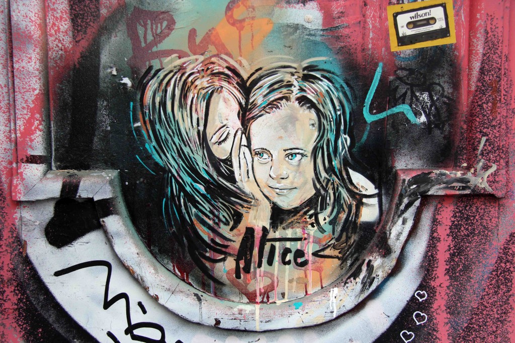 Do You Wanna Know A Secret? - Street Art by AliCé in Berlin