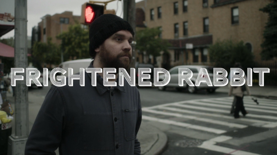 Frightened Rabbit - The Woodpile (screenshot from the Official Video)