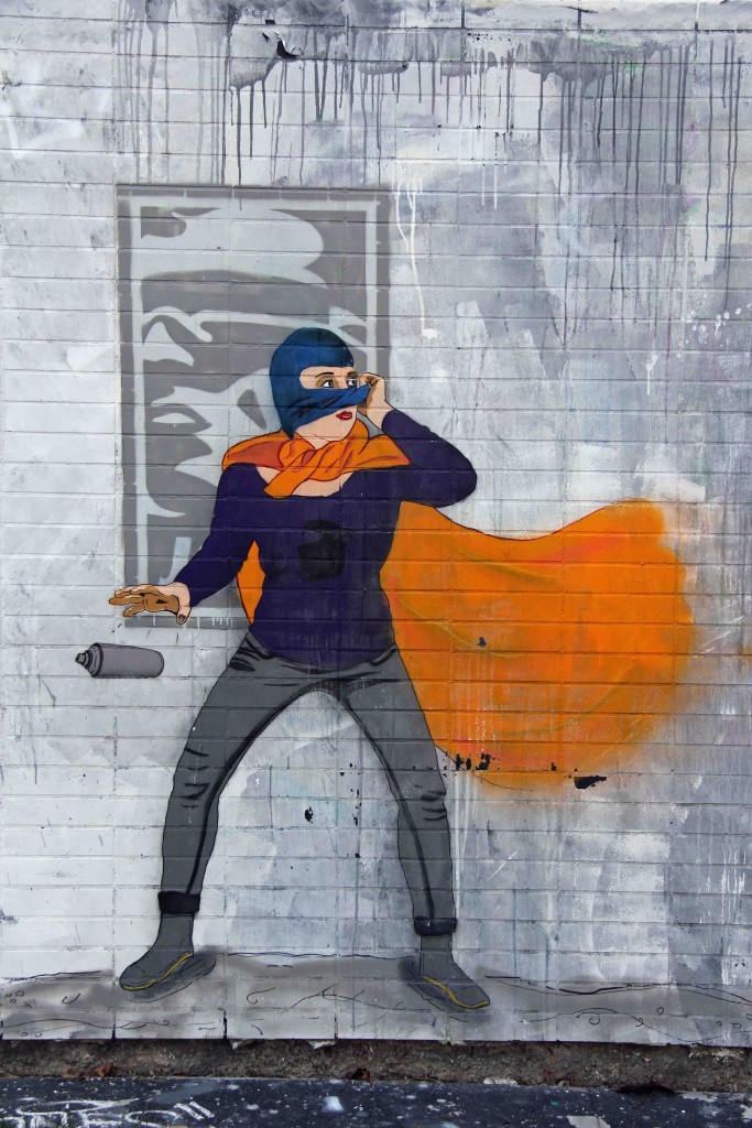 Masked Artist - Street Art by JONES in Berlin