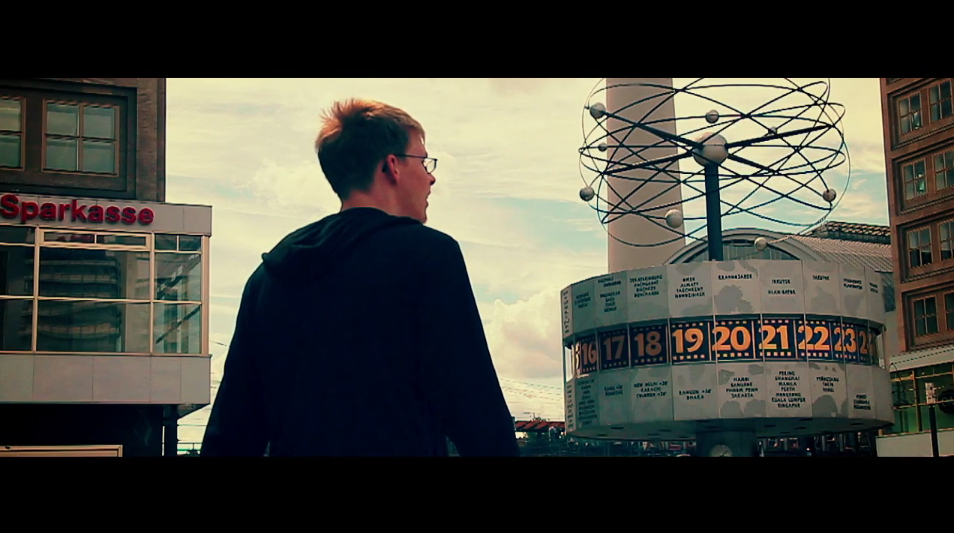 Kinetic by Klesha Production - shot in Berlin (screenshot from the video)