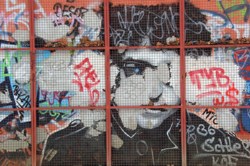Bob Dylan - Street Art by MTO in Berlin