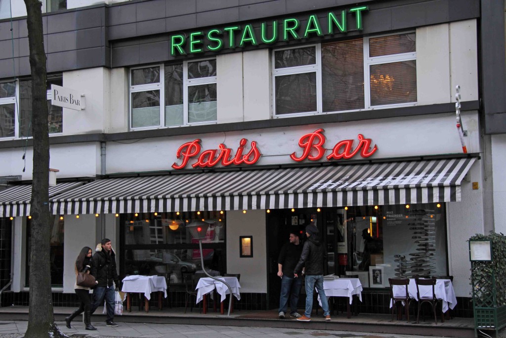 Paris Bar - a Bowie haunt in Berlin