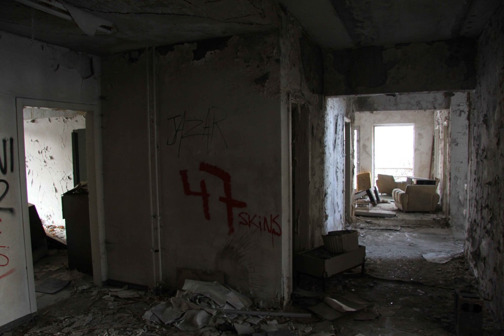 Dark Corridor and Furniture - Abandoned Iraqi Embassy Berlin - Die Verlassene Irakische Botschaft