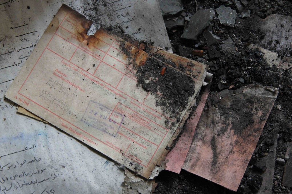 Paperwork - Abandoned Iraqi Embassy Berlin - Die Verlassene Irakische Botschaft
