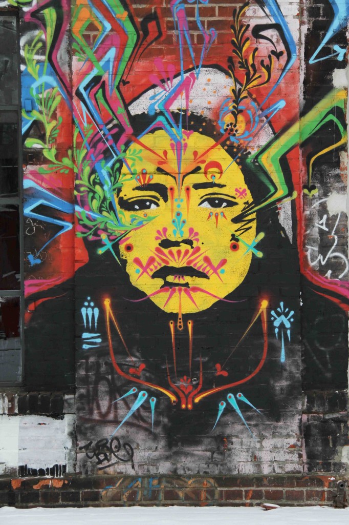 Bright Eyes at Urban Spree - Street Art by Stinkfish in Berlin