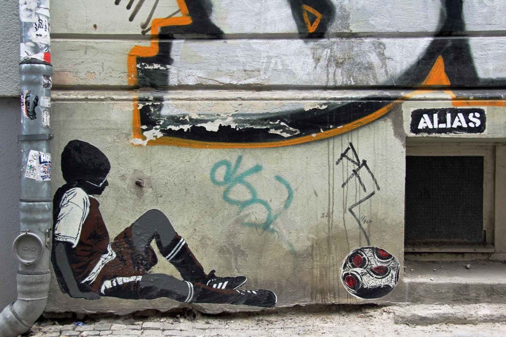 Game Over - Street Art by ALIAS in Berlin