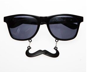 Mustache Sunglasses at Amazon