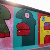 Thierry Noir paintings at the East Side Gallery Berlin