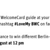 Berlin WelcomeCard Photo Contest