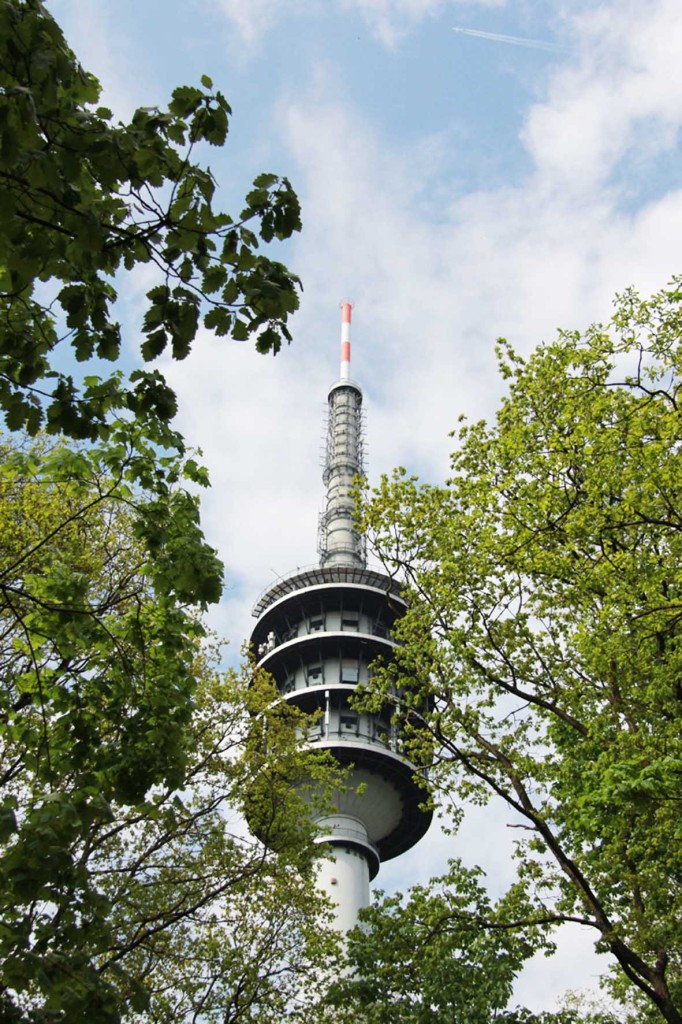 Fernmeldeturm Berlin-Schäferberg a TV and radio tower near Wannsee