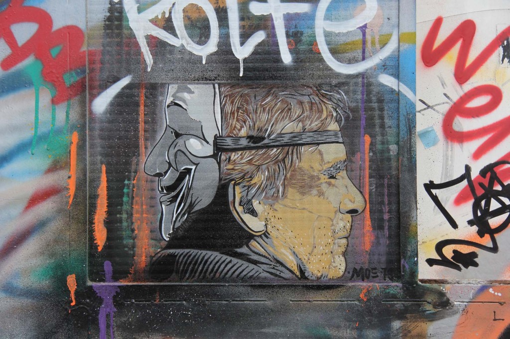Anonymous - Street Art by Moe in Berlin