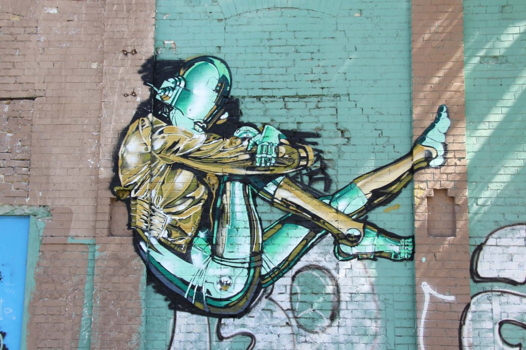 Daft Punk - Street Art by Unknown Artist in Berlin