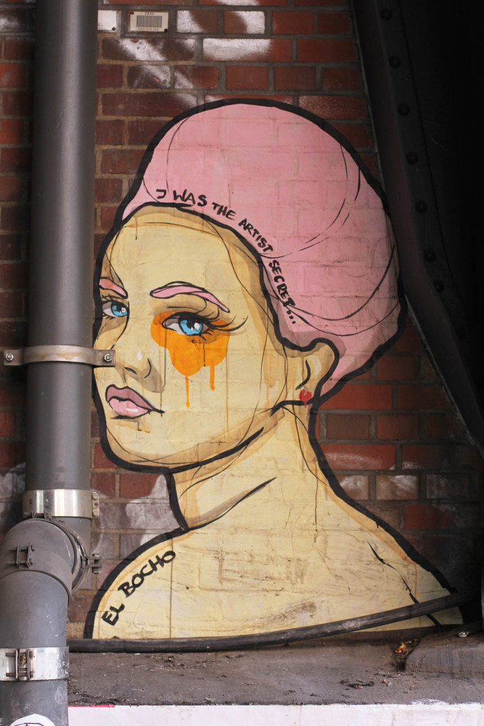 I Was The Artist Secret - Street Art by El Bocho in Berlin
