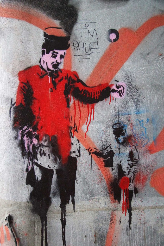 Puppeteer - Street Art by Unknown Artist in Berlin