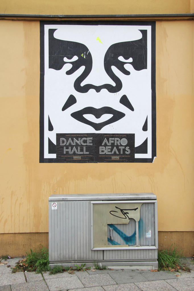 Obey the Giant - Street Art by Shepard Fairey in Berlin