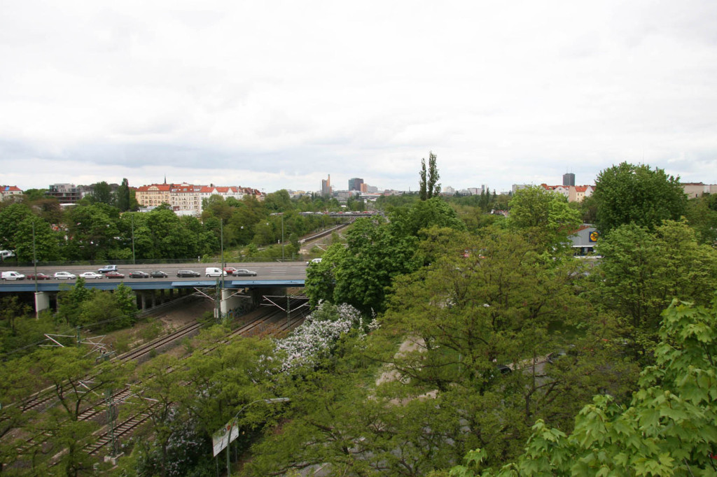 The View Towards Potsdamer Plat From the Schwerbelastungskörper in Berlin