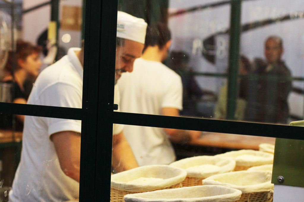 Baker at Work at Sironi, an Italian bakery in Berlin