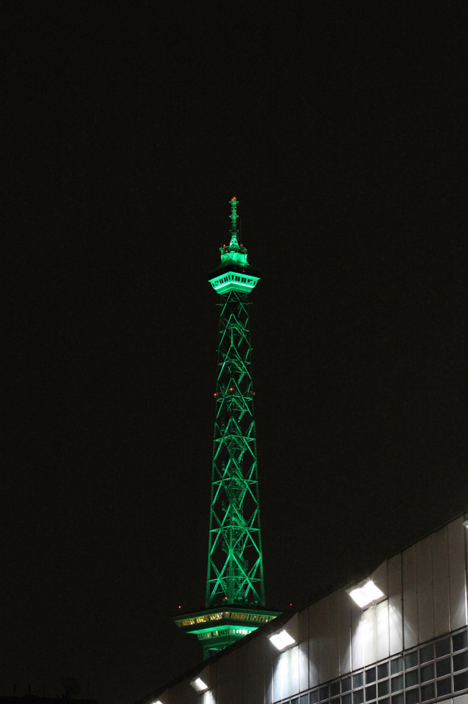 Green Funkturm at Grüne Woche Berlin