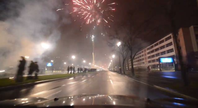 New Year's Eve Fireworks - Berlin Silvester