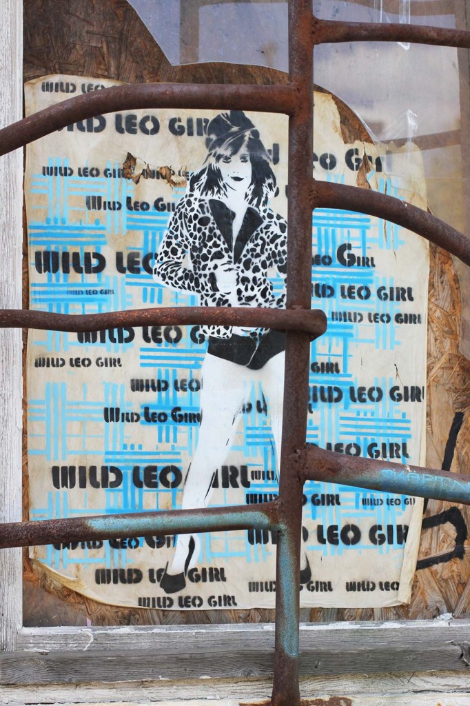 Wild Leo Girl - Street Art by Raïa in Berlin