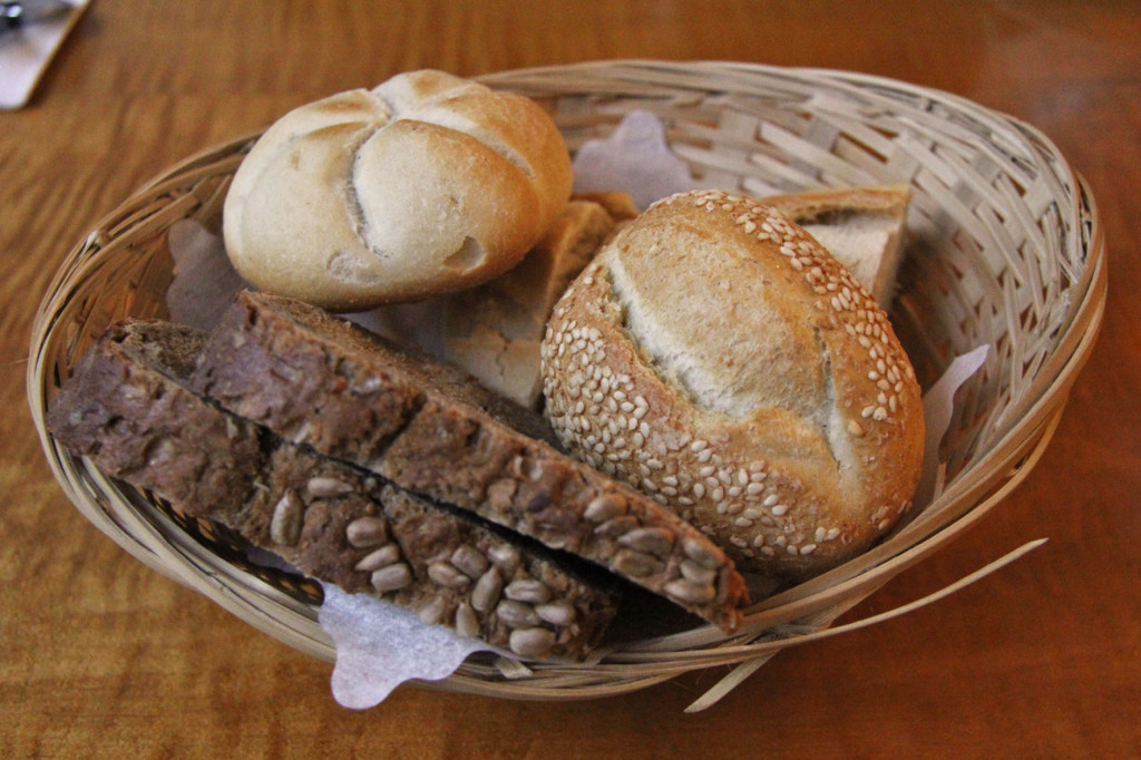 Bread at Cafe Feuerbach in Berlin