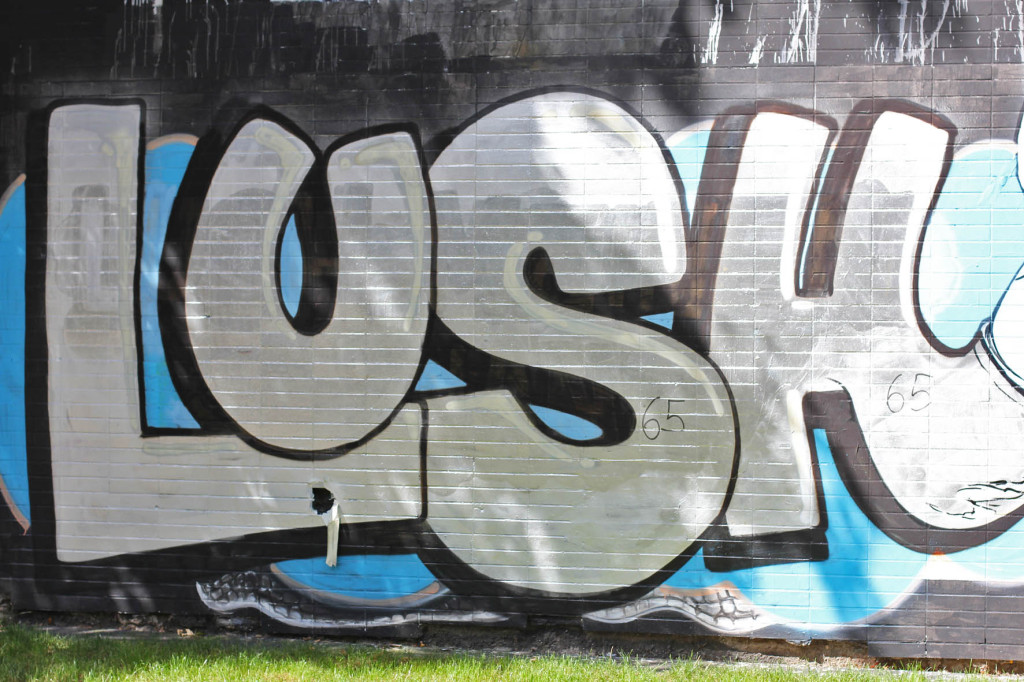 LUSH Graffiti in Berlin