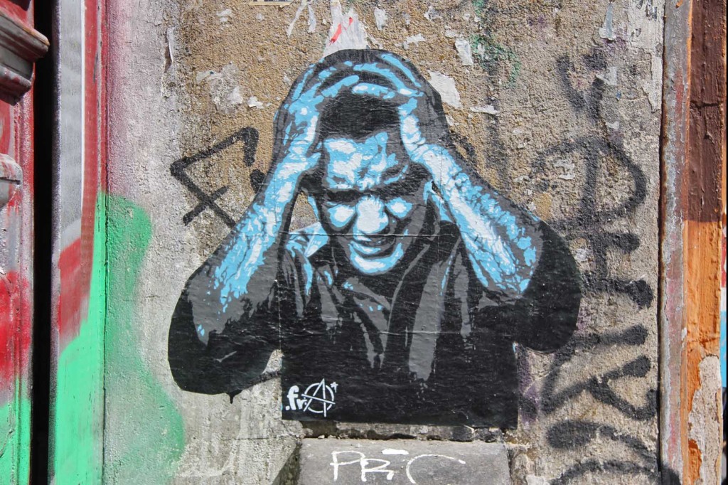 Distressed - Street Art by ESSEGEE.FRA in Berlin