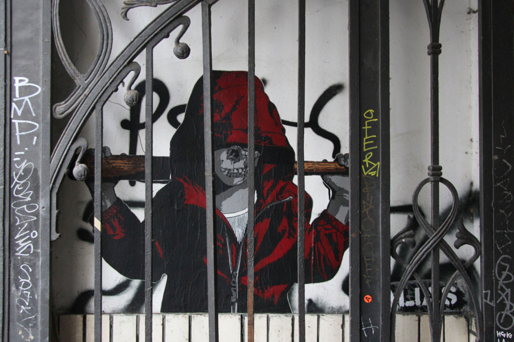Teenage Riots - Street Art by ALIAS in Berlin