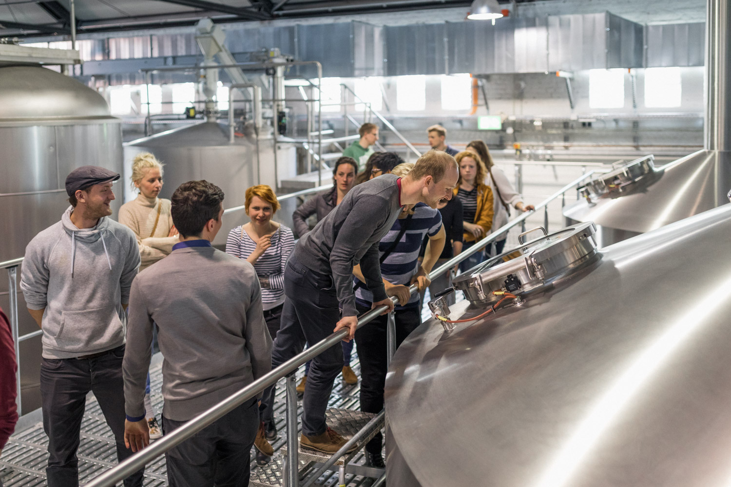 A brewery tour at Stone Brewing Berlin, the European headquarters of the US craft brewer in the former Marienfedorf gasworks - Photo Credit © 2017 Stefan Haehnel