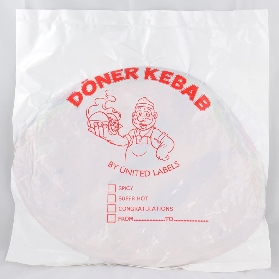 Döner Kebab Pillow Packaging from UnitedLabels AG on Amazon