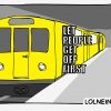 Frame from the Train Etiquette GIF from Vincent Kunert of LOLNEIN