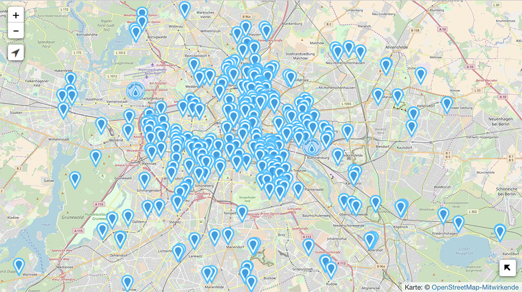 Refill Berlin Map